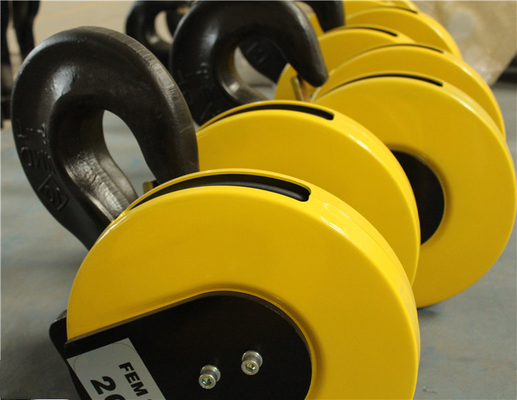 Blok Kait Bahan Pengecoran Mini Lifting Crane Hooks 32 Ton
