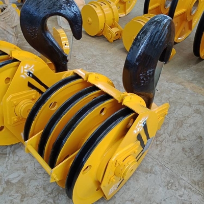 Blok Kait Bahan Pengecoran Mini Lifting Crane Hooks 32 Ton