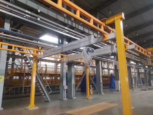 Beam Crane Track Light Duty Overhead Crane Berdiri Bebas 1ton