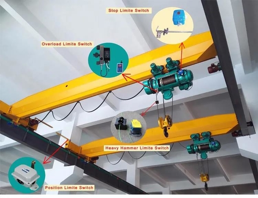 10T Wireless Remote Control Electric Steel Wirerope Hoist Untuk I Beam Atau Crane