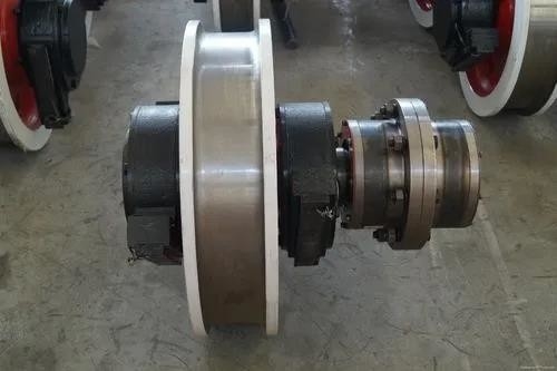 Metalurgi Crane Forged Crane Wheels Wearproof Fracture Resistant