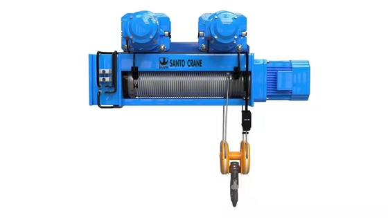 Orientasi Akurat 2 Ton Wire Rope Hoist Dengan Motorized Trolley 220V~480V