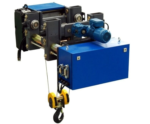 0~8m/Min Double Girder Hoist 10ton Trolley Hoist Tali Kawat Listrik Eropa