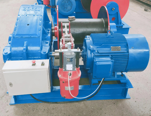 1t - 10t Kecepatan Lambat Disesuaikan Wire Rope Electric Winch Model JM Sertifikasi ISO