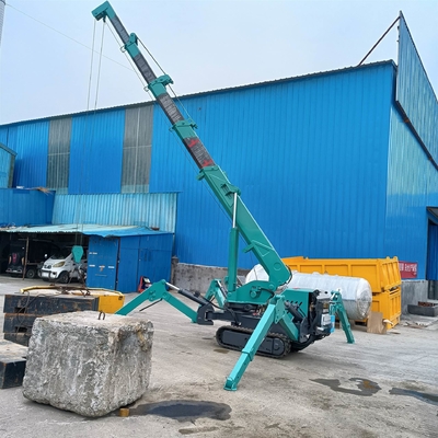 5 Ton 16m Spider Lift Crane Untuk Ruang Sempit