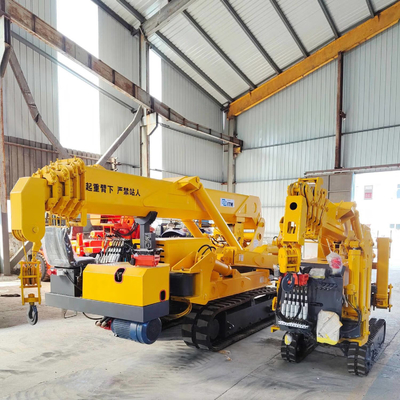 2.95t Spider Crawler Crane Dengan Telescopic Boom Hidraulik