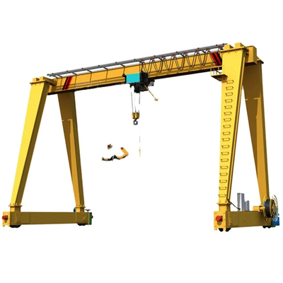 Remote Control Single Beam Gantry Crane 1-20t Kapasitas Angkat