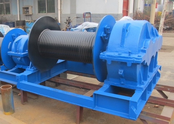 VVVF Speed ​​Double Drum Electric Winch Wire Rope Menarik Hoist Anchor Mooring Winch