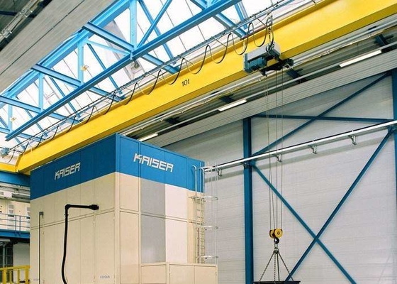 10ton Single Beam European Traveling Crane Dengan Motor Jahit