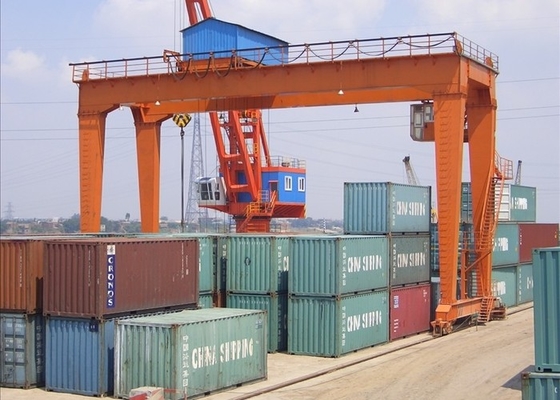 35-50T Rail Mounted Stacking Crane 45m / Min Double Girder Gantry Crane