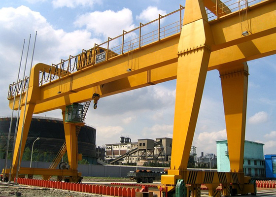 Q235B Q345B Baja Besar Gantry Crane Double Girder 100 Ton Bridge Crane