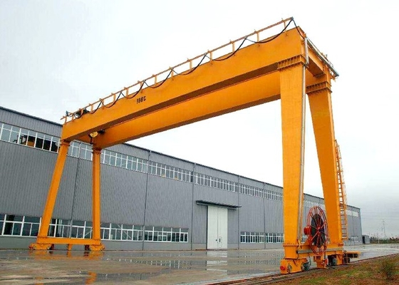 FEM DIN Single Double Girder Hoist Gantry Crane 5 Ton Sampai 100 Ton
