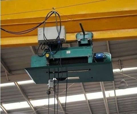 6-20m Lift Tinggi Foundry Single Girder Overhead Crane Dengan Pelindung Tahan Panas