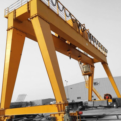 FEM DIN Single Double Girder Hoist Gantry Crane 5 Ton Sampai 100 Ton