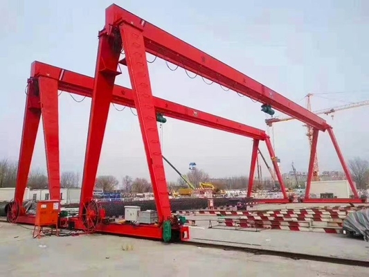 Kontrol Liontin 5T 10T Single Girder Gantry Crane CD1 MD1 Machinery Hoist Crane