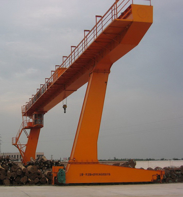 Di luar L Type Single Girder Gantry Crane A3 Cargo Yards Port Gantry Crane
