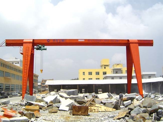 MH BMH MHL MDG Industrial 10T Gantry Crane Untuk Membongkar Beban