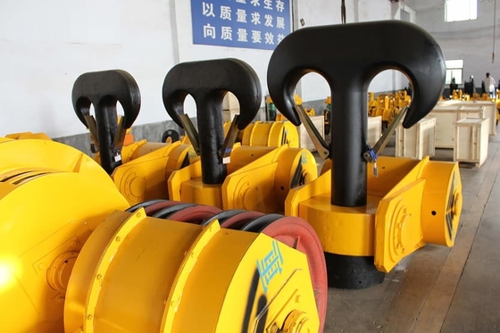 ISO FEM DIN Crane Spare Parts Hook Block Assembly Dengan Pulley Sheaves