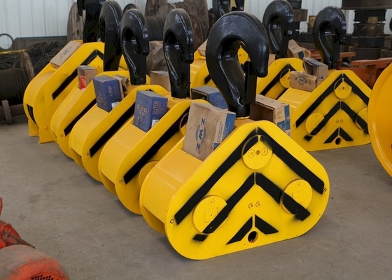 Blok Kait Bahan Pengecoran 30 Ton Mengangkat Kait Derek Rotary Listrik