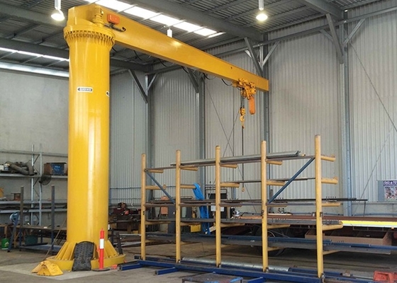 SANTO Nyaman 0.5T 20T Swing Arm Crane Banyak Digunakan Di Workstation