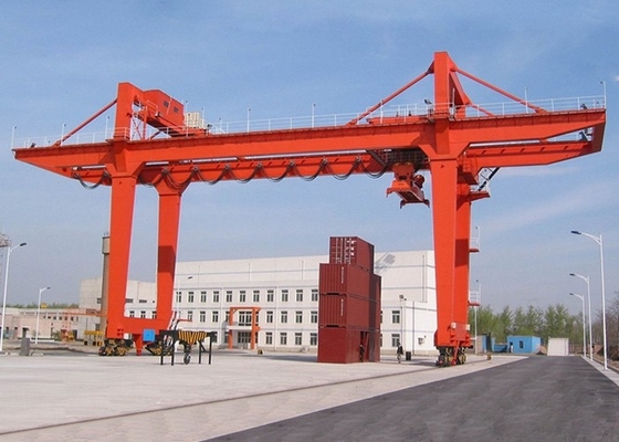 Portable Mobile Container Gantry Crane Untuk Kontainer