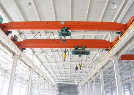 CE ISO A5 39m Span Overhead Traveling Bridge Crane Untuk Material Yard