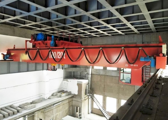 CE 20T 50T 100T Eropa Overhead Crane HMI CMAA Electric Gantry Crane Hoist