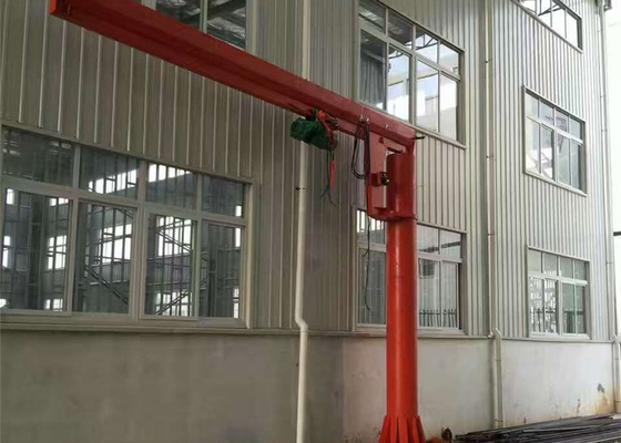 Wall Traveling 220-440V BZ Kolom Fixed Boom Crane 6m-30m Mengangkat Tinggi