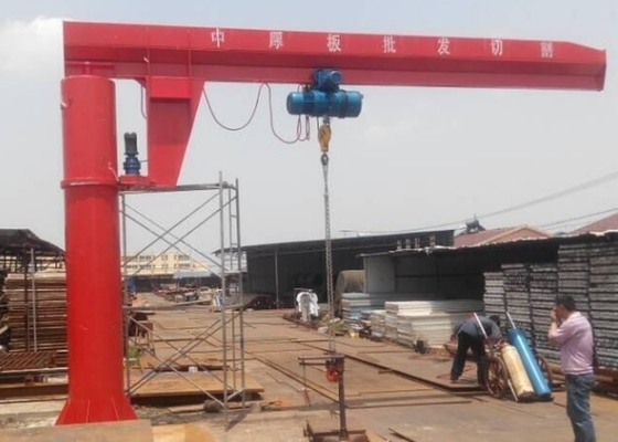 SANTO Nyaman 0.5T 20T Swing Arm Crane Banyak Digunakan Di Workstation