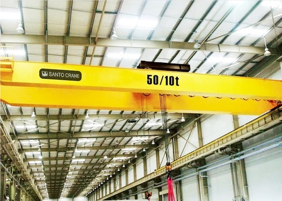 1BM-5M M3-M8 Open Winch Over Head Bridge Crane Dengan Tali Kawat Baja