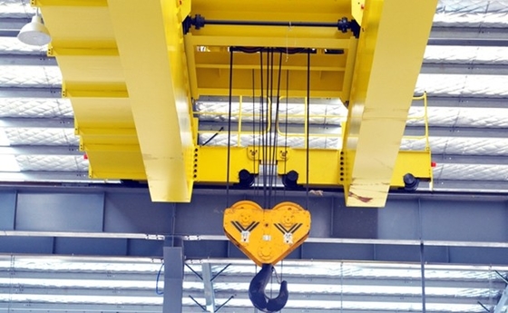 1BM-5M M3-M8 Open Winch Over Head Bridge Crane Dengan Tali Kawat Baja