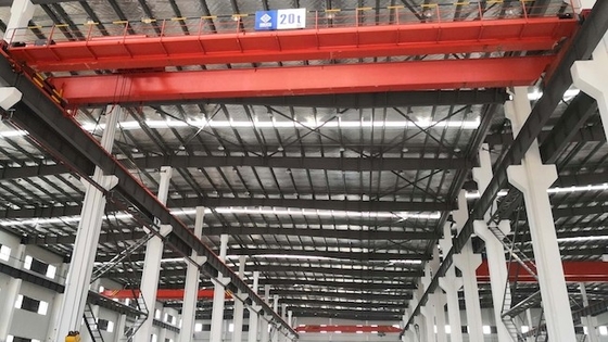 CE 20T 50T 100T Eropa Overhead Crane HMI CMAA Electric Gantry Crane Hoist