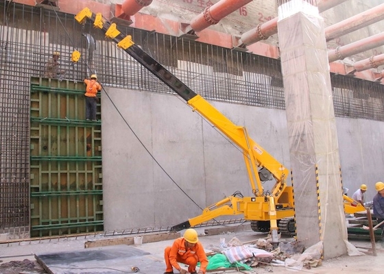 3 Ton Spider Crawler Crane Untuk Ereksi Baja