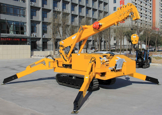 3 Ton Spider Crawler Crane Untuk Ereksi Baja