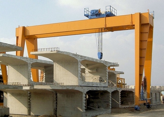 Rentang 6M-50M 20T Sampai 900T Truss Bridge Crane Digunakan Dalam Konstruksi