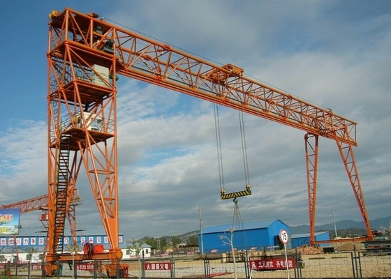 Rentang 6M-50M 20T Sampai 900T Truss Bridge Crane Digunakan Dalam Konstruksi