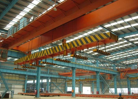 IP54 IP44 EOT Double Girder Overhead Crane 50 Ton Bridge Crane Mudah Dioperasikan
