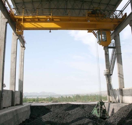 5t-75t Kapasitas Angkat Crane Overhead Double Beam 6m-35m Panjang Span