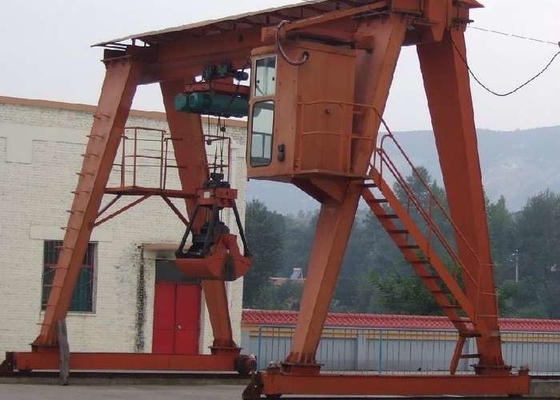 50T Remote Control Double Beam Eot Crane Rentang 7m Sampai 35m Derek Bengkel Listrik
