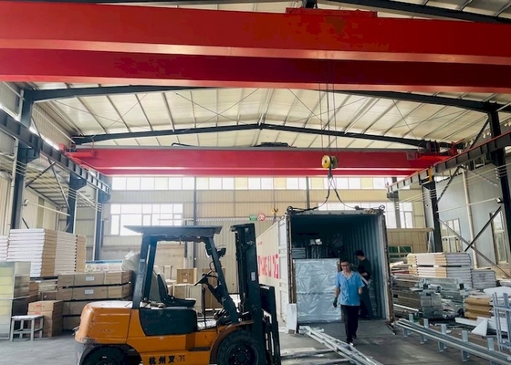 5 Ton Sampai 550 Ton M8 Double Girder Overhead Crane Pendant Control