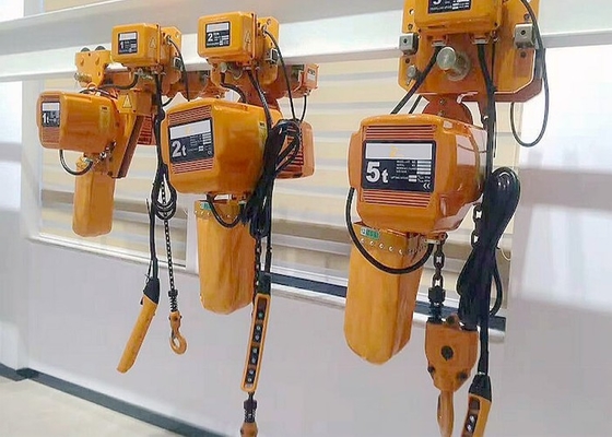 Motorized Trolley Type Electric Chain Hoist 1,5 Ton Dengan Remote Control