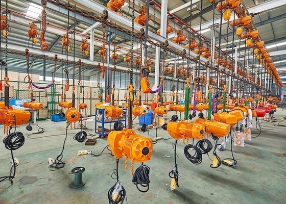 0.1T Sampai 6T Listrik Kecil Remote Control Chain Hoist Ringan