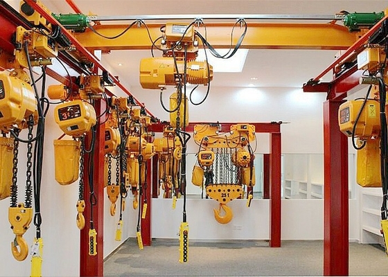 0.1T Sampai 6T Listrik Kecil Remote Control Chain Hoist Ringan