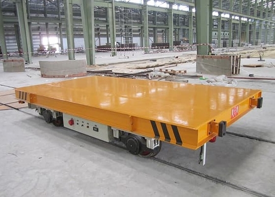 KPD DC Atau AC Motor Driven Material Transfer Trolley Untuk Pabrik Baja