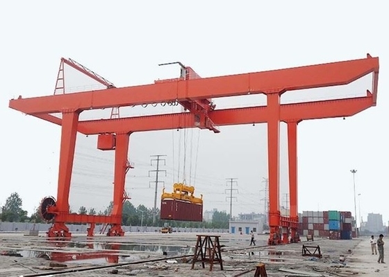 RMG Rubber Tire Rail Mounted Container Gantry Crane 40T Material Handling Crane