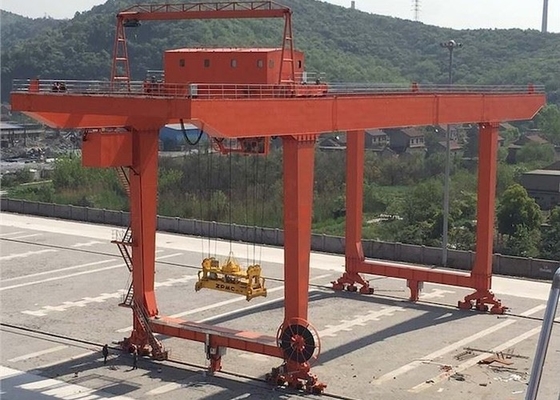 RMG Rubber Tire Rail Mounted Container Gantry Crane 40T Material Handling Crane