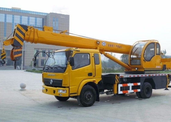 Konstruksi Kota 12 Ton 16 Ton Truck Crane Telescopic Boom Truck Mounted Crane