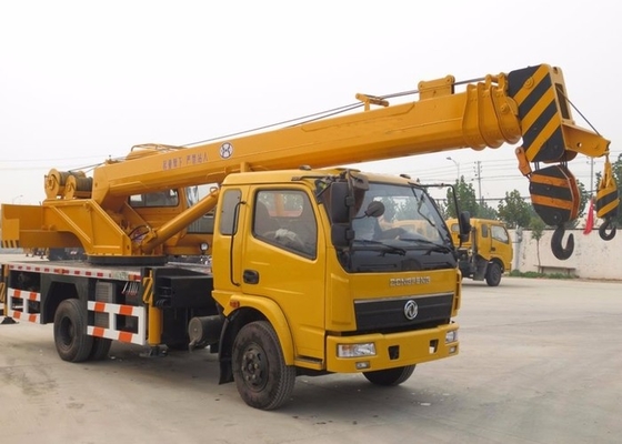 Konstruksi Kota 12 Ton 16 Ton Truck Crane Telescopic Boom Truck Mounted Crane