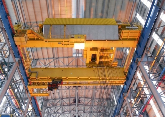 Heavy Duty Aman Handal IP54 IP44 Steel Mill Crane Untuk Pekerjaan Besi