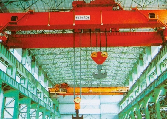 Heavy Duty Aman Handal IP54 IP44 Steel Mill Crane Untuk Pekerjaan Besi